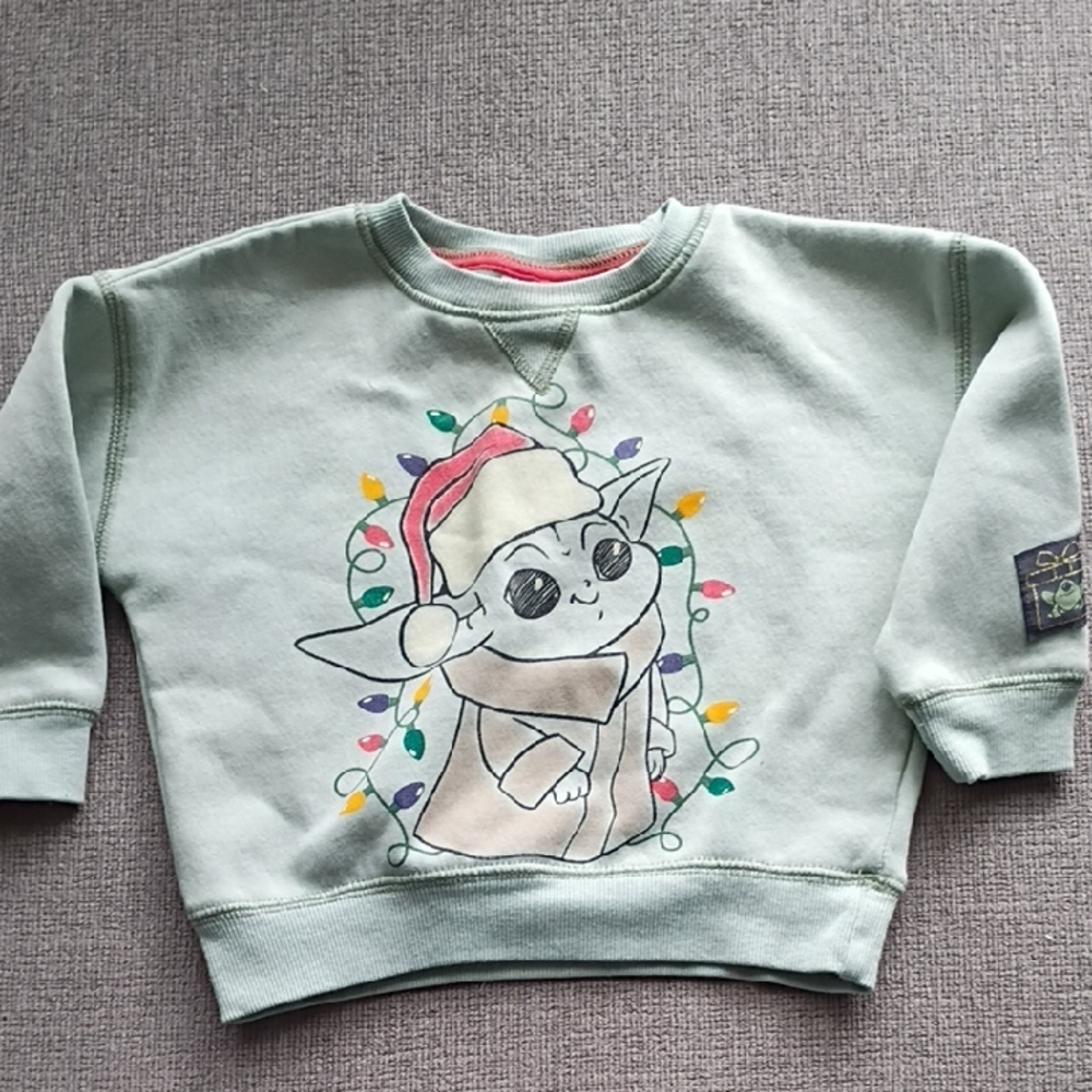 Star Wars Baby Yoda Grogru Christmas Holiday Sweatshirt